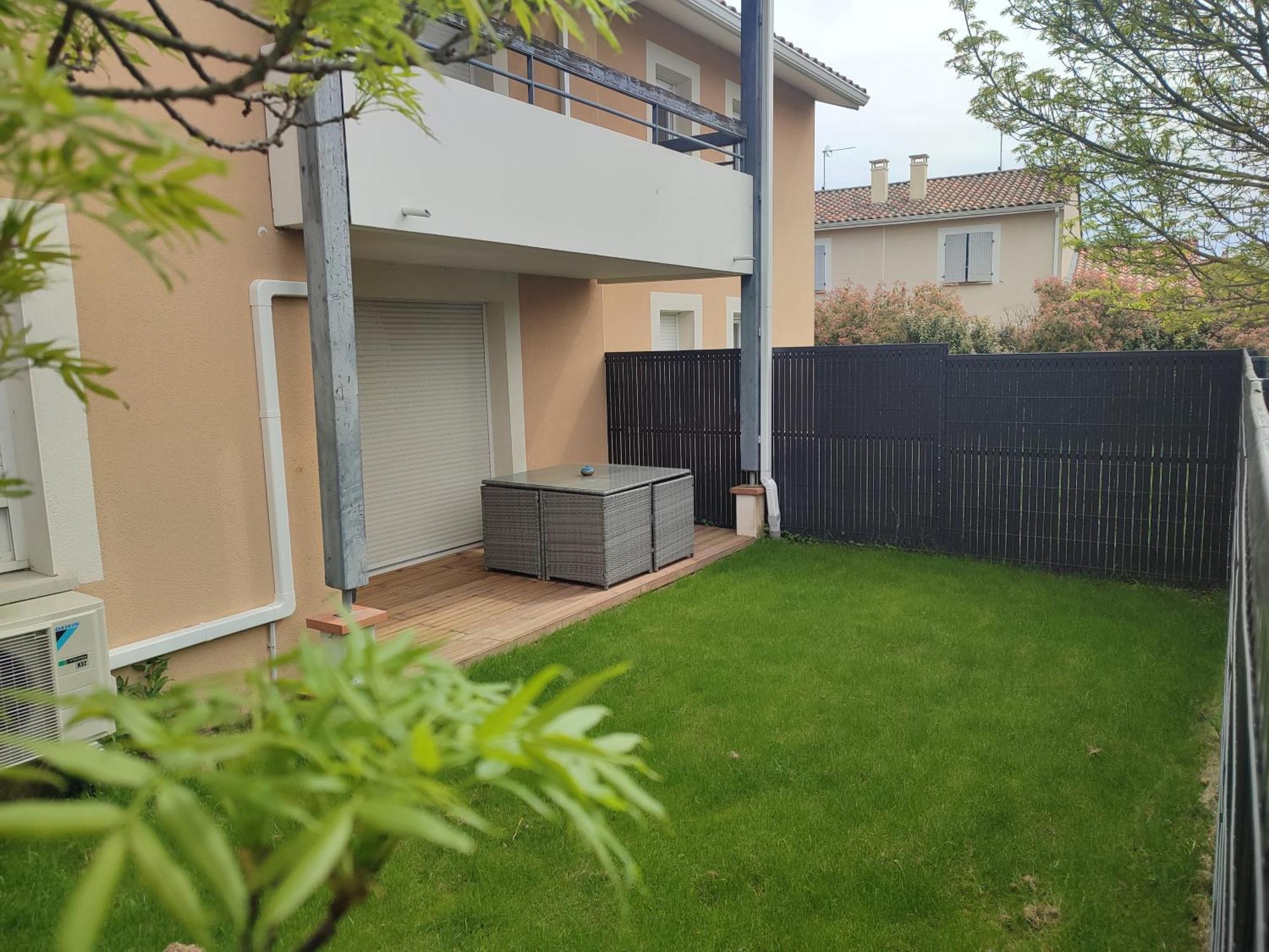 Apartament T2 Avec Jardin Proche Aeroport, Airbus, Meet Daux Zewnętrze zdjęcie
