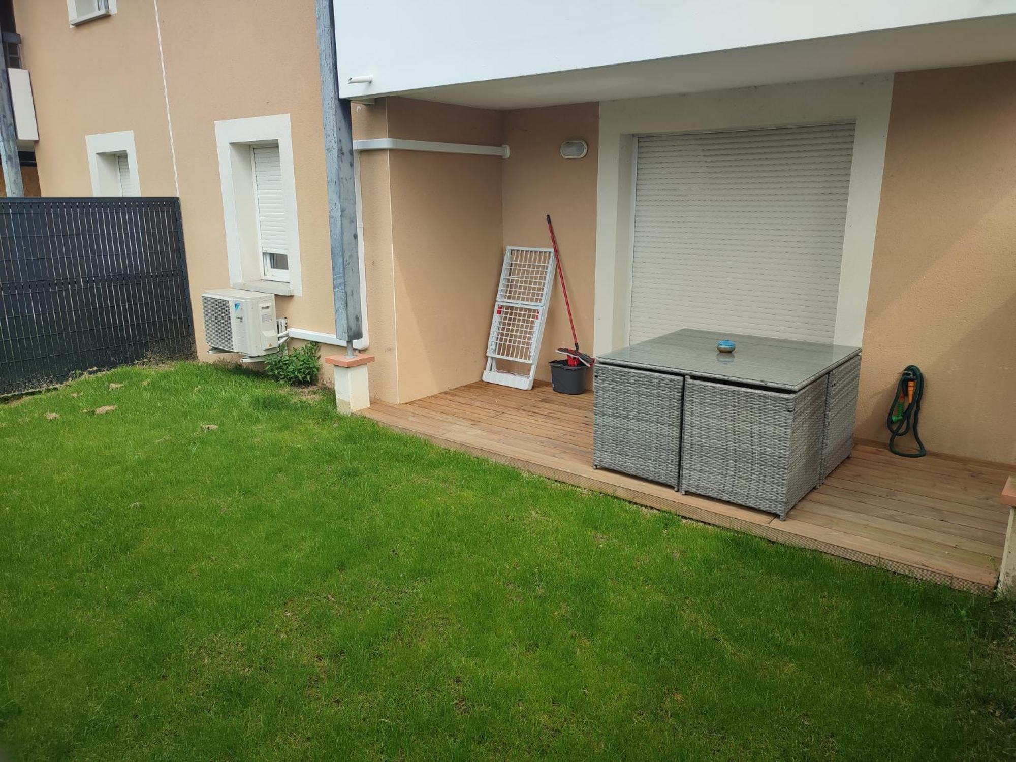 Apartament T2 Avec Jardin Proche Aeroport, Airbus, Meet Daux Zewnętrze zdjęcie